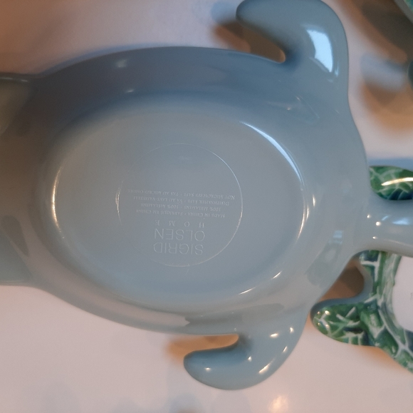 Sigrid Olsen Turtles Melamine Condiment Dishes (SET OF 4) - Picture 9 of 15